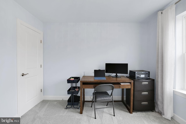 3802 Rock Spring Dr, Upper Marlboro, MD 20772 - carpeted office space with baseboards