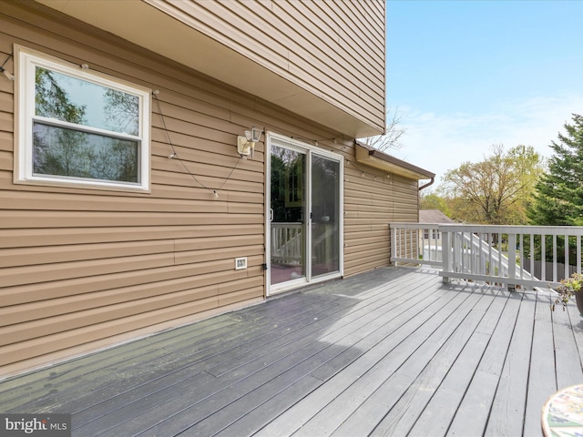 244 Raintree Blvd, Stafford, VA 22556 - view of wooden terrace