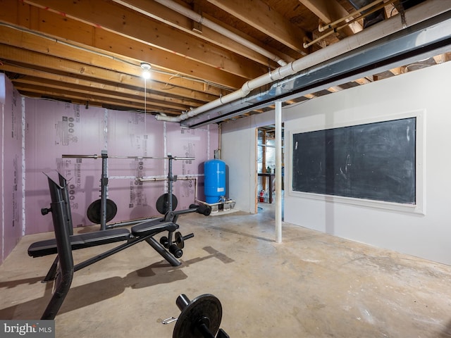 view of exercise room