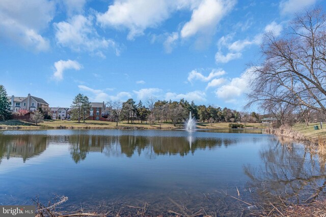 view of water feature