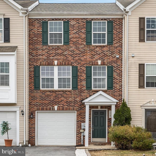 multi unit property with brick siding