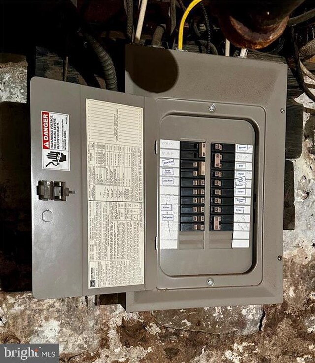 utilities with electric panel