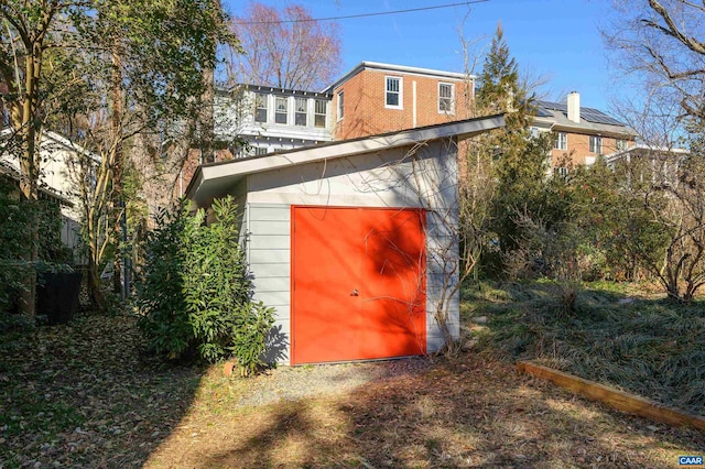 view of outbuilding with an outdoor structure