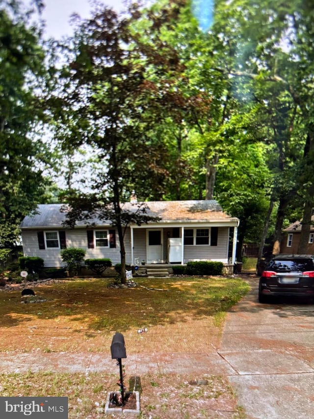 view of ranch-style house