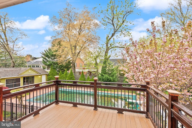 5924 Kimble Ct, Falls Church, VA 22041 - view of wooden terrace