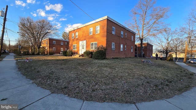 view of side of property