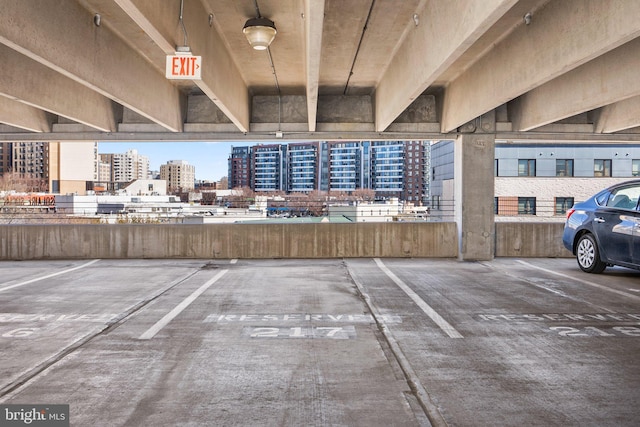 exterior space featuring a city view