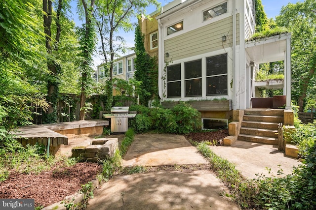 5724 4th St NW, Washington, DC 20011 - rear view of property featuring a patio area