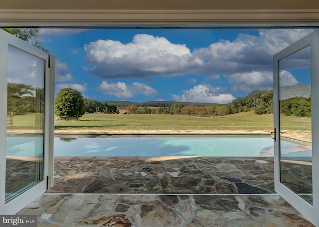 13401 Longnecker Rd, Reisterstown, MD 21136 - view of swimming pool featuring a lawn