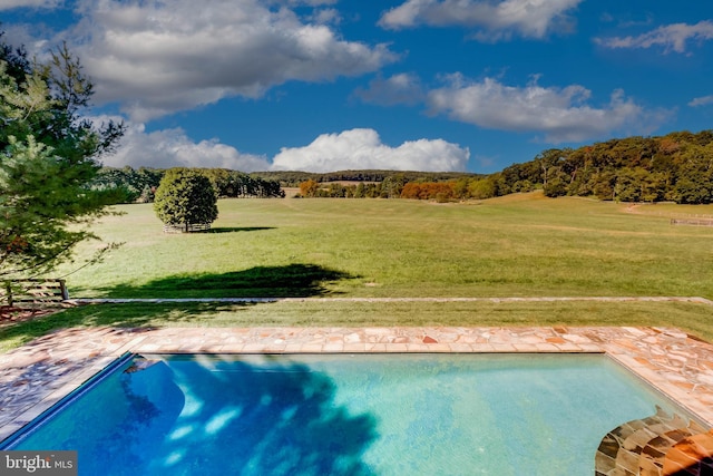 13401 Longnecker Rd, Reisterstown, MD 21136 - outdoor pool featuring a lawn