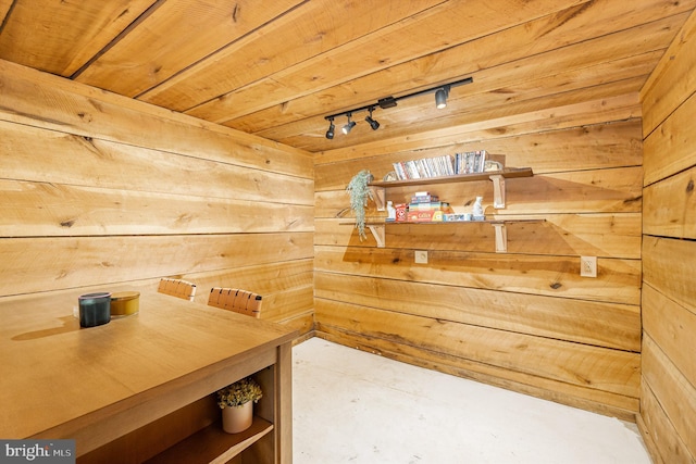 view of sauna / steam room