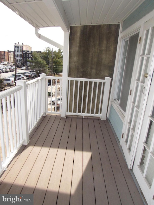 view of deck