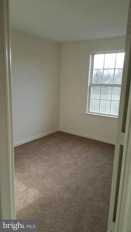 empty room with carpet flooring and baseboards