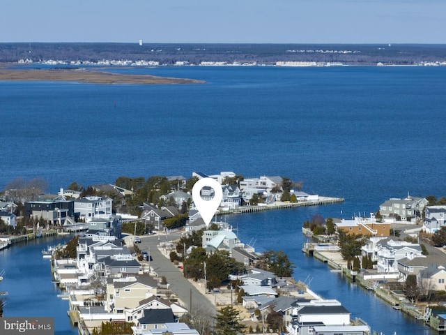 water view featuring a residential view