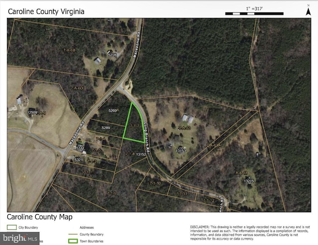 LOT7 Long Branch Rd, Woodford VA, 22580 land for sale