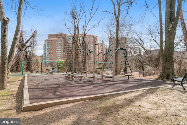 view of community playground