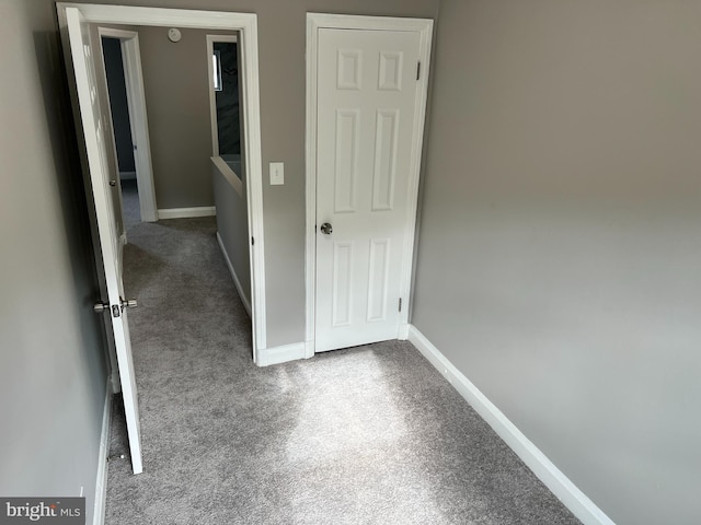 interior space with baseboards