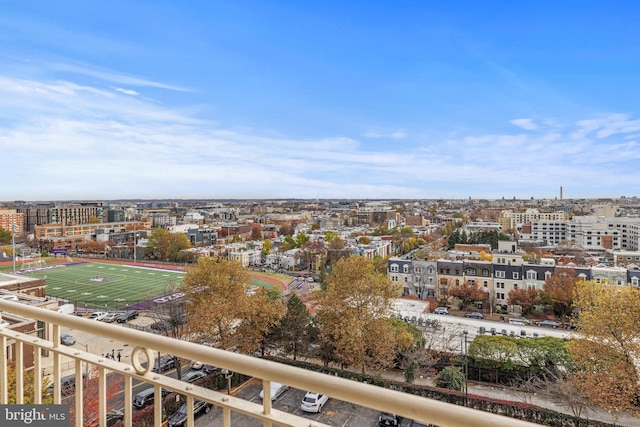 exterior space featuring a city view