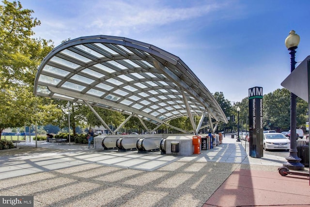 view of vehicle parking