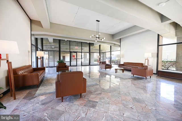 view of community lobby