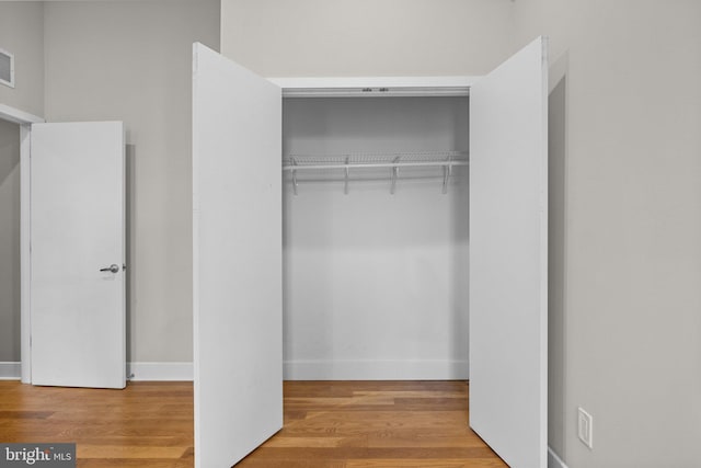 closet with visible vents