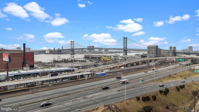 exterior space featuring a view of city