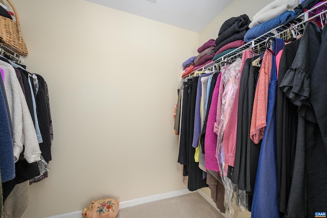 view of spacious closet