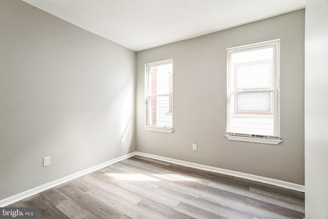 5717 Addison St, Philadelphia, PA 19143 - unfurnished room featuring wood finished floors and baseboards