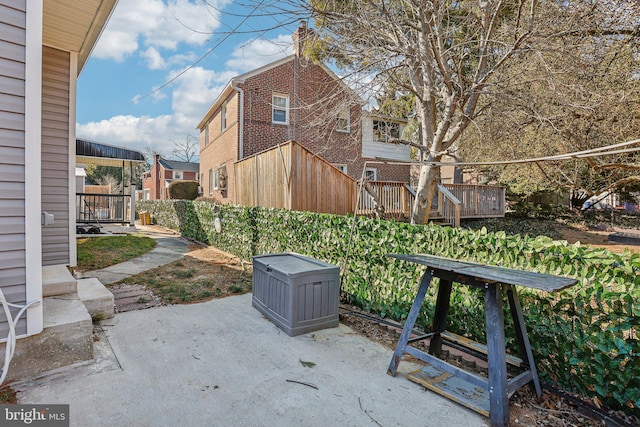 view of patio