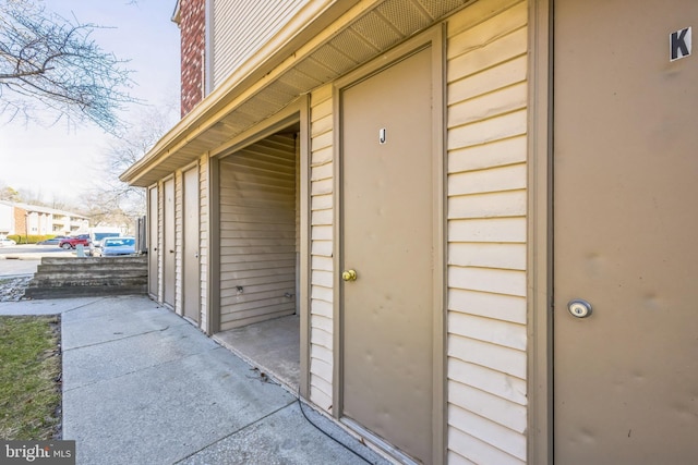 view of property entrance