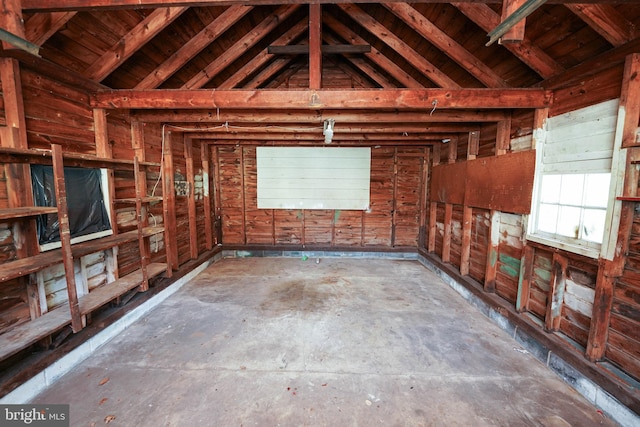 view of storage room