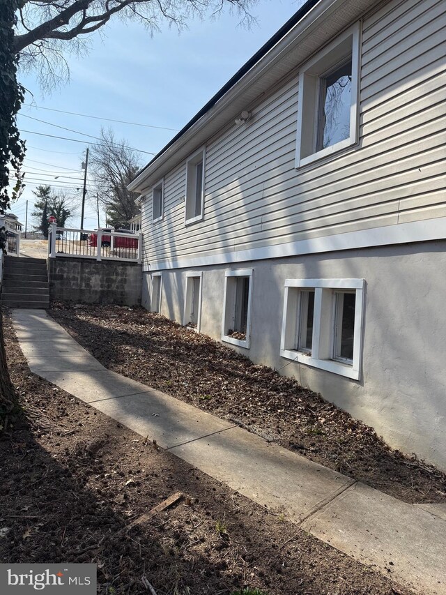4818 Deanwood Dr, Capitol Heights, MD 20743 - view of home's exterior with stucco siding
