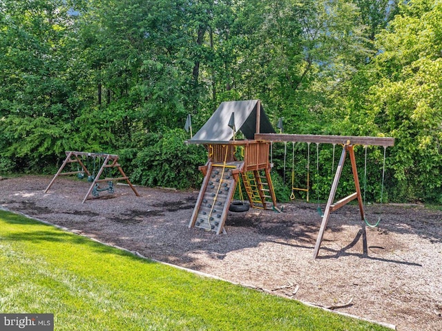 view of community playground