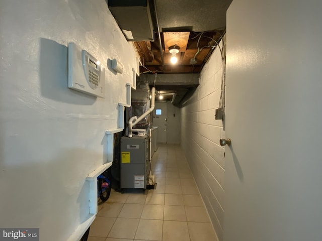 view of utility room