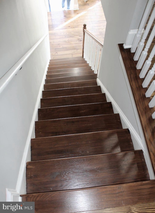 view of stairs