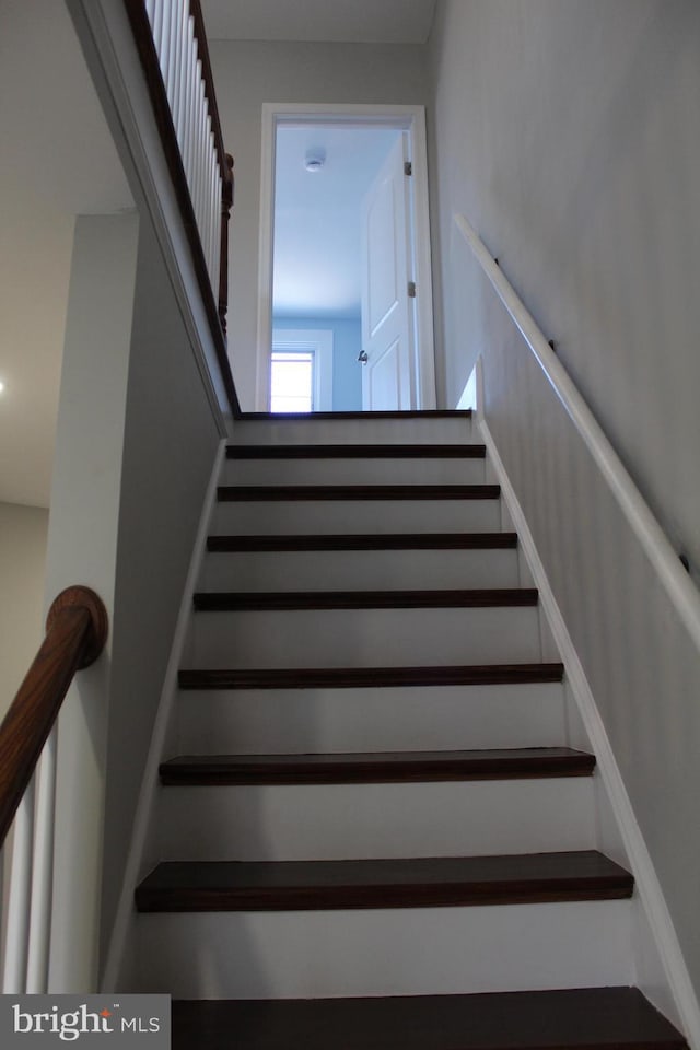 view of stairs