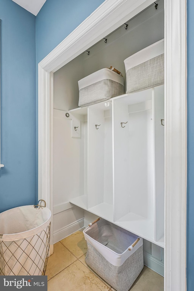 view of mudroom