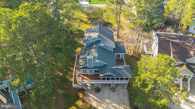 aerial view