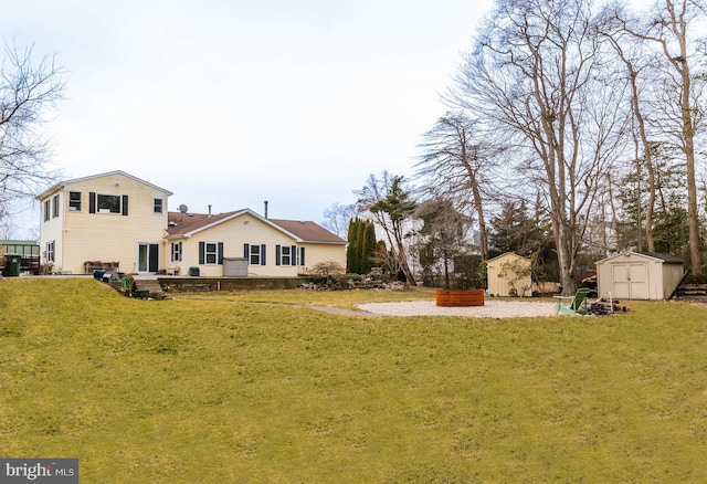 365 Heritage Way, Tuckerton, NJ 08087 - view of yard featuring a shed and an outbuilding