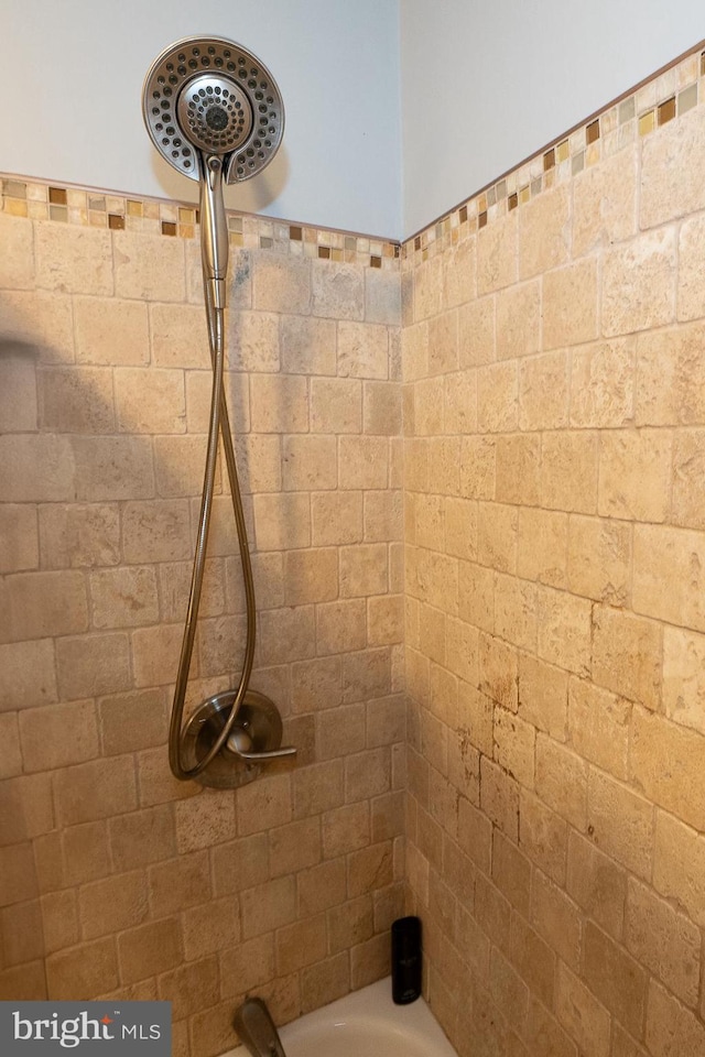 room details featuring  shower combination