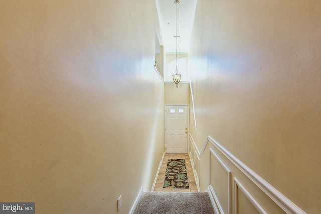 interior space with a towering ceiling