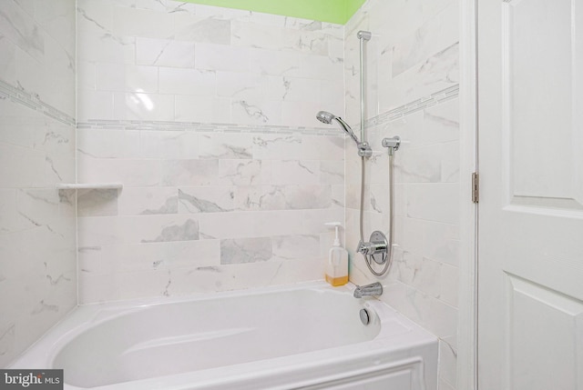 bathroom featuring tub / shower combination