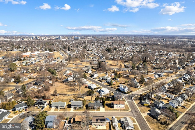 drone / aerial view featuring a residential view