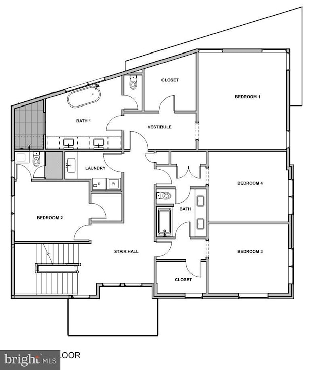 4810 3rd St N, Arlington, VA 22203 - view of home floor plan