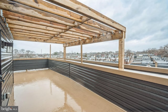 5664 Gainor Rd, Philadelphia, PA 19131 - view of patio featuring a pergola
