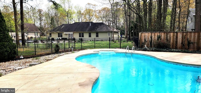 17024 Turtle Hl, Milford, DE 19963 - view of pool with a fenced in pool and fence