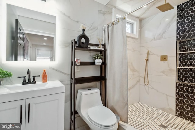 3524 Blenheim Rd, Phoenix, MD 21131 - full bathroom with curtained shower, toilet, and vanity