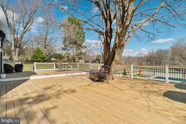 3524 Blenheim Rd, Phoenix, MD 21131 - view of wooden deck