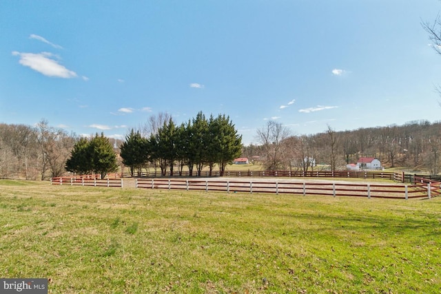 3524 Blenheim Rd, Phoenix, MD 21131 - view of yard with a rural view and fence