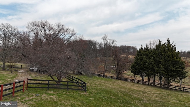 3524 Blenheim Rd, Phoenix, MD 21131 - view of yard featuring a rural view and fence